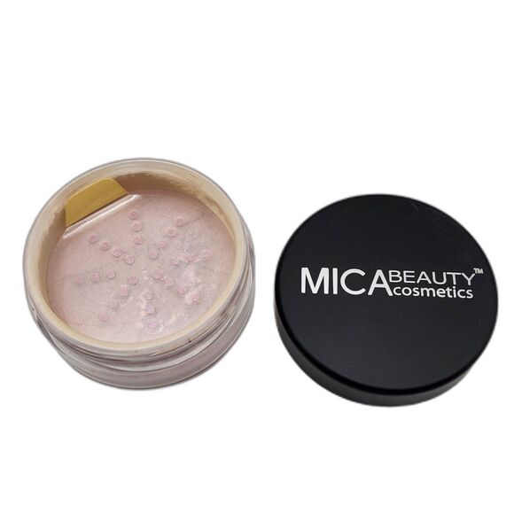 MicaBeauty FB6-Rosy Pink Face and Body Bronzer Loose Mineral Powder 9 Grams - Picture 1 of 2